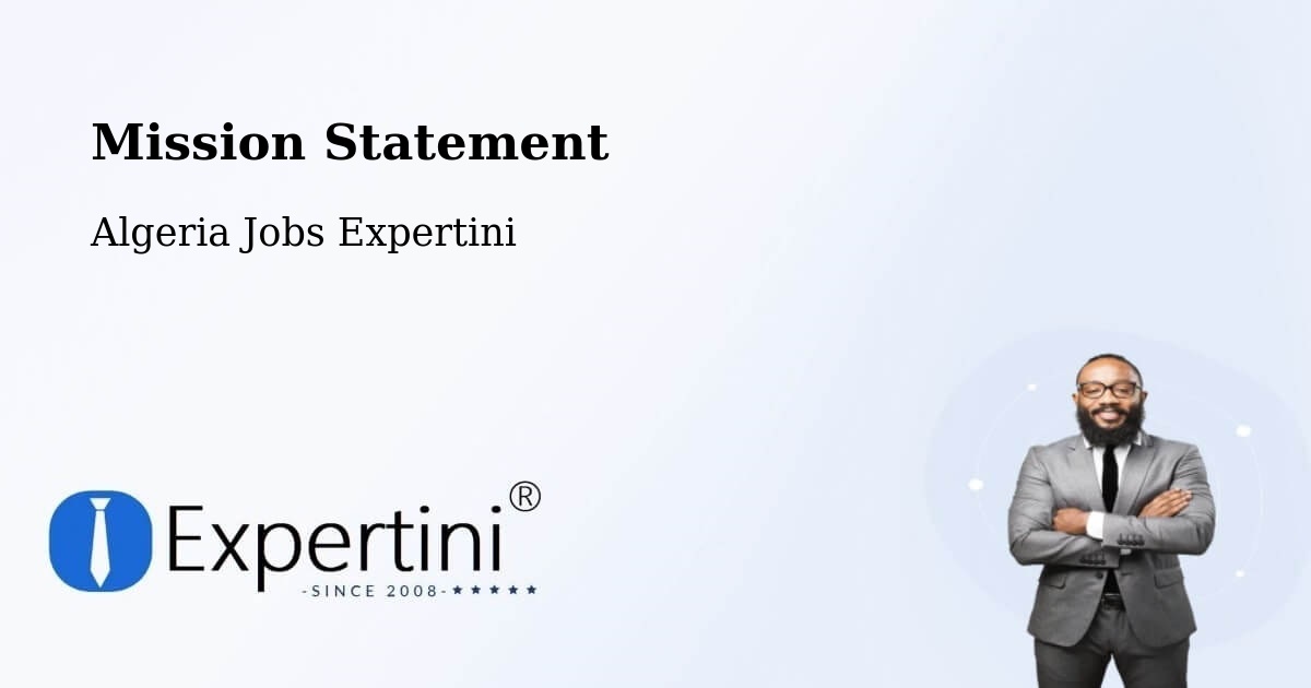 Corporate Mission – Chlef - Algeria Jobs Expertini