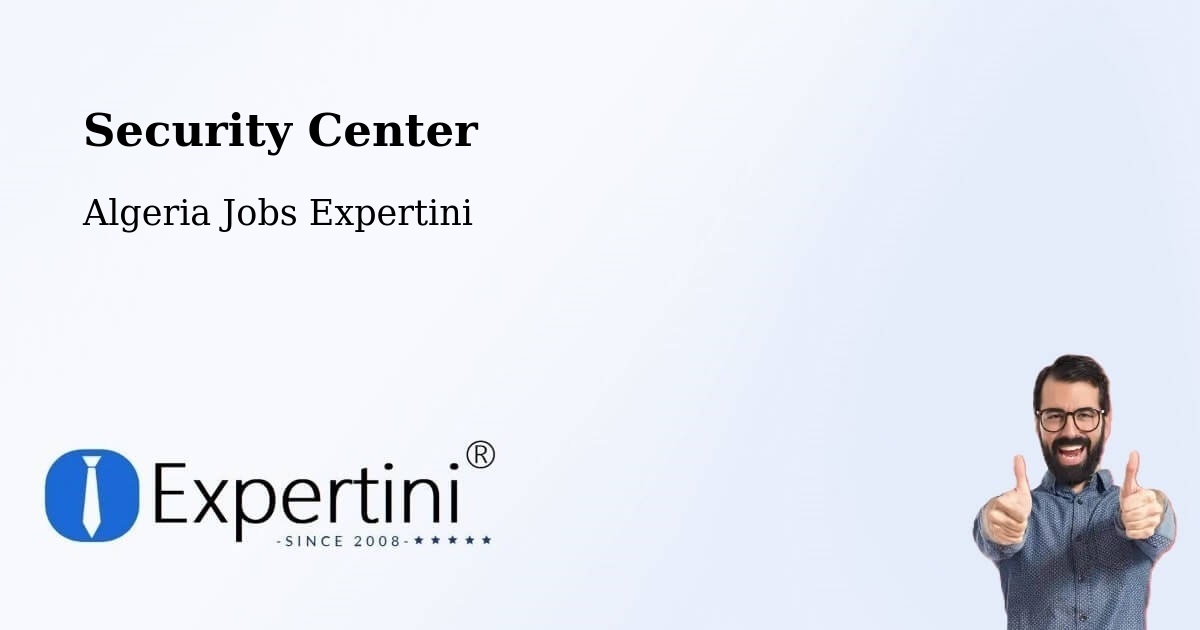 Security & Compliance – Chlef - Algeria Jobs Expertini